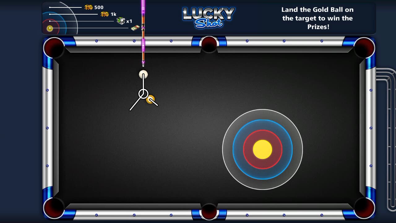 Special 8 ball pool Lucky shot