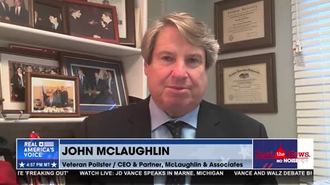 Pollster John McLaughlin: Early voting efforts are stronger this election compared to 2016 and 2020