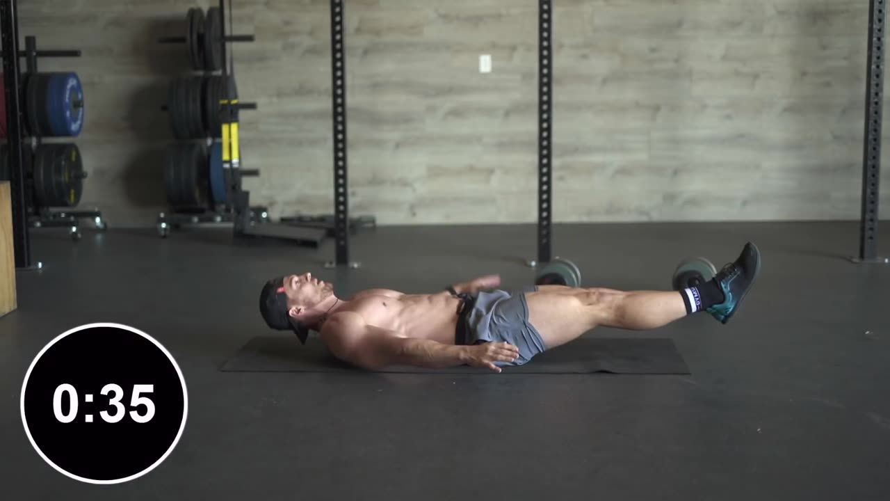 14 mins WORKOUT dumbells