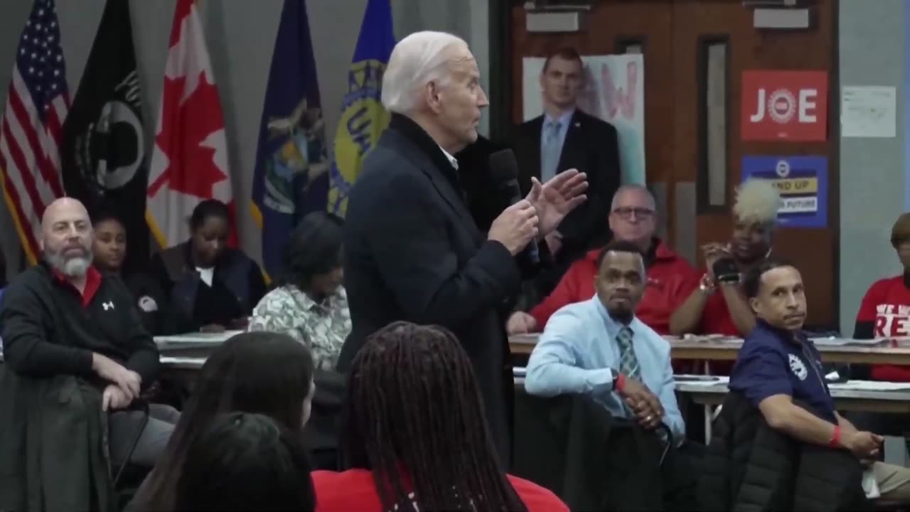 Joe Biden's Inspiring Message to the Workers: "I know I'm the most pro-union...you know...anyway"