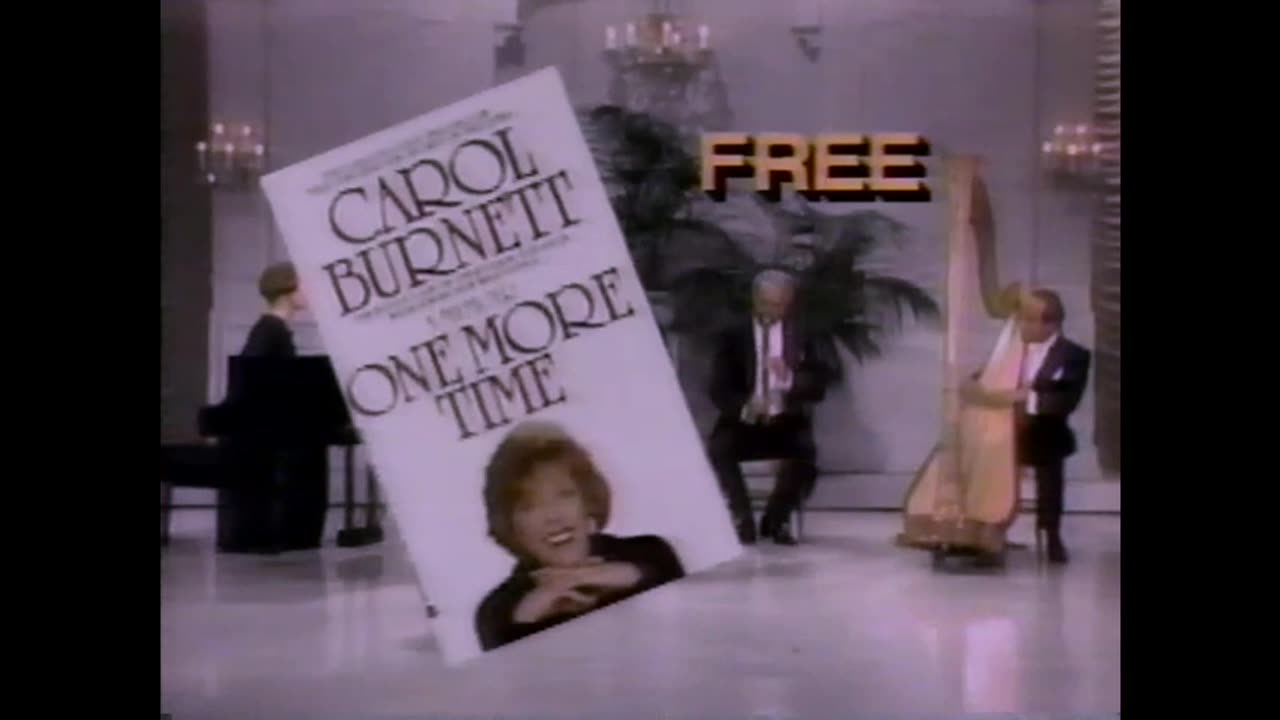 January 29, 1988 - Laugh with Carol Burnett on VHS Tape