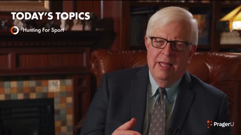 Dennis Prager Fireside Chat #354 Dennis speaks for the first time on Hunting for Sport