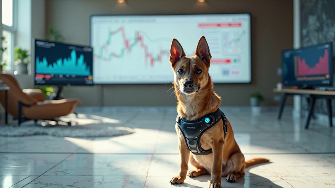 Elon Musk's Secret AI Dog Predicts Market Crash! 🐕💥