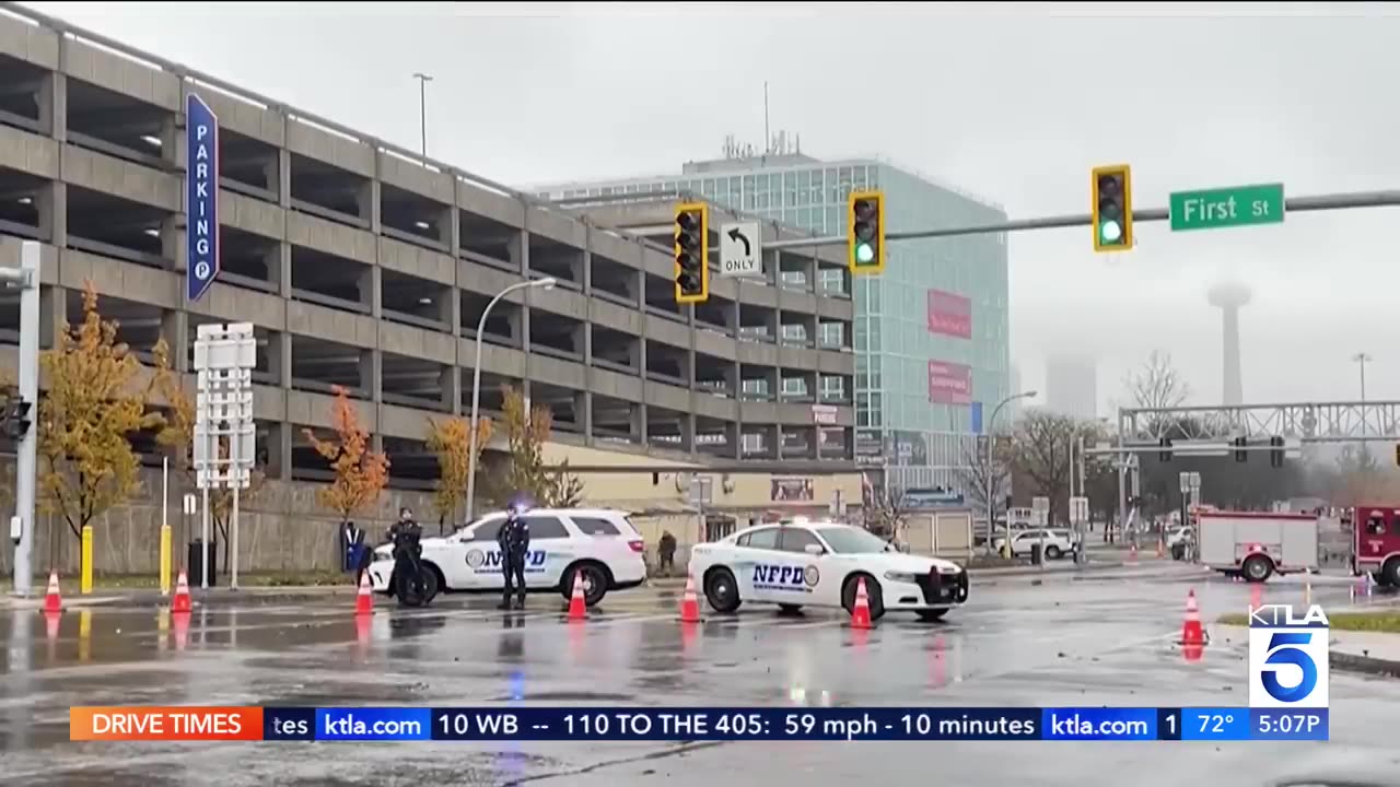 Video captures deadly car crash, explosion at U.S.-Canada border crossing