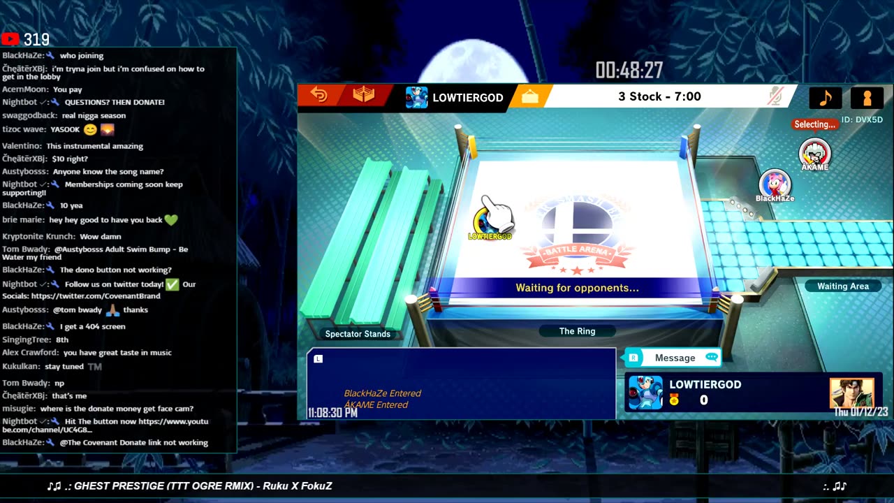 [1.12.23] THE COVENANT LIVE STREAM： GAMES ETC 1⧸12⧸23 2023-01-13 [DdpxhDSG7PI]