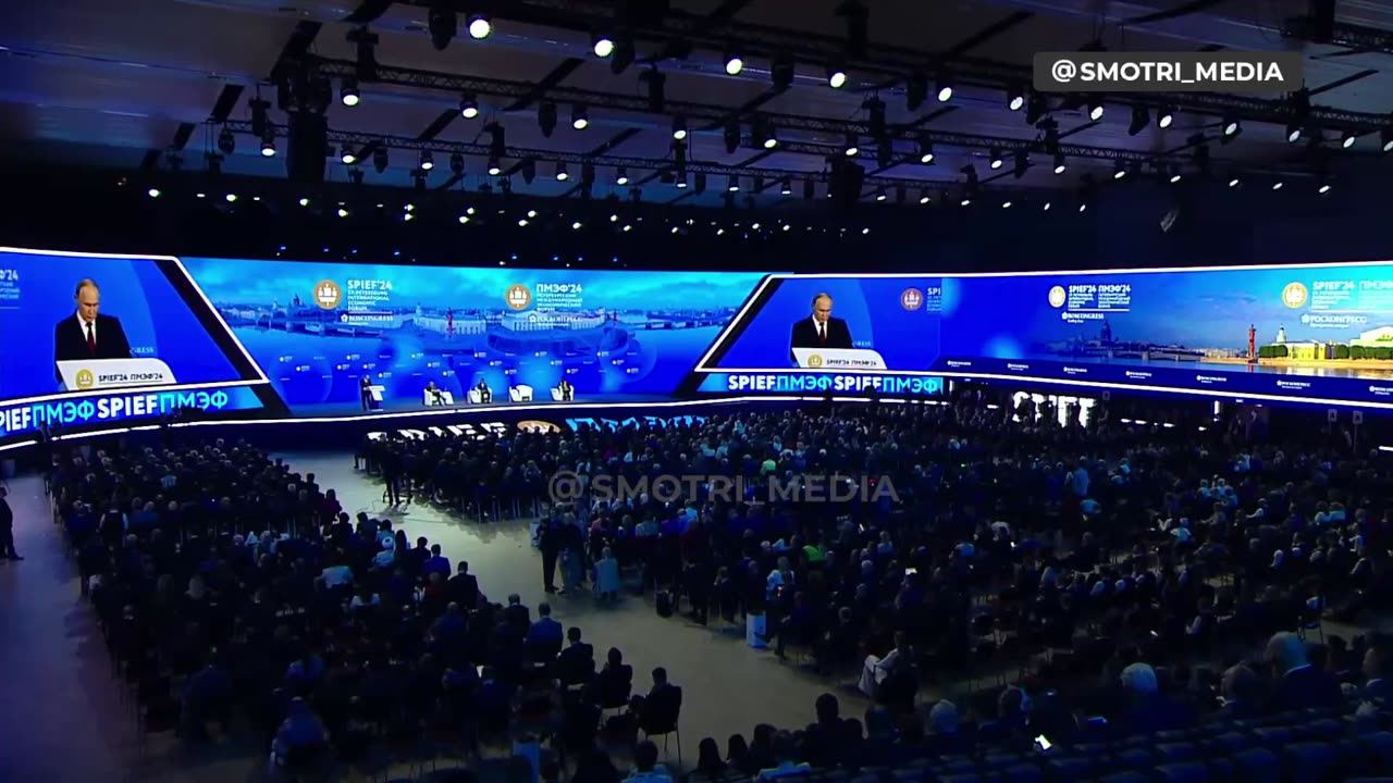 Russia's President, Vladimir Putin, on Russia becoming the fourth powerful economy