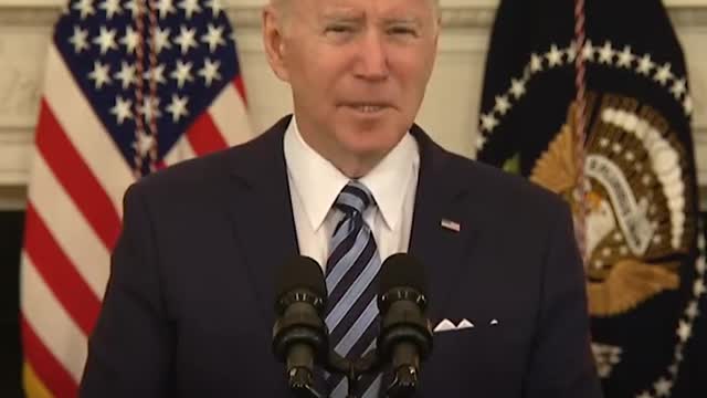 President Joe Biden talk about extraordinary job report.