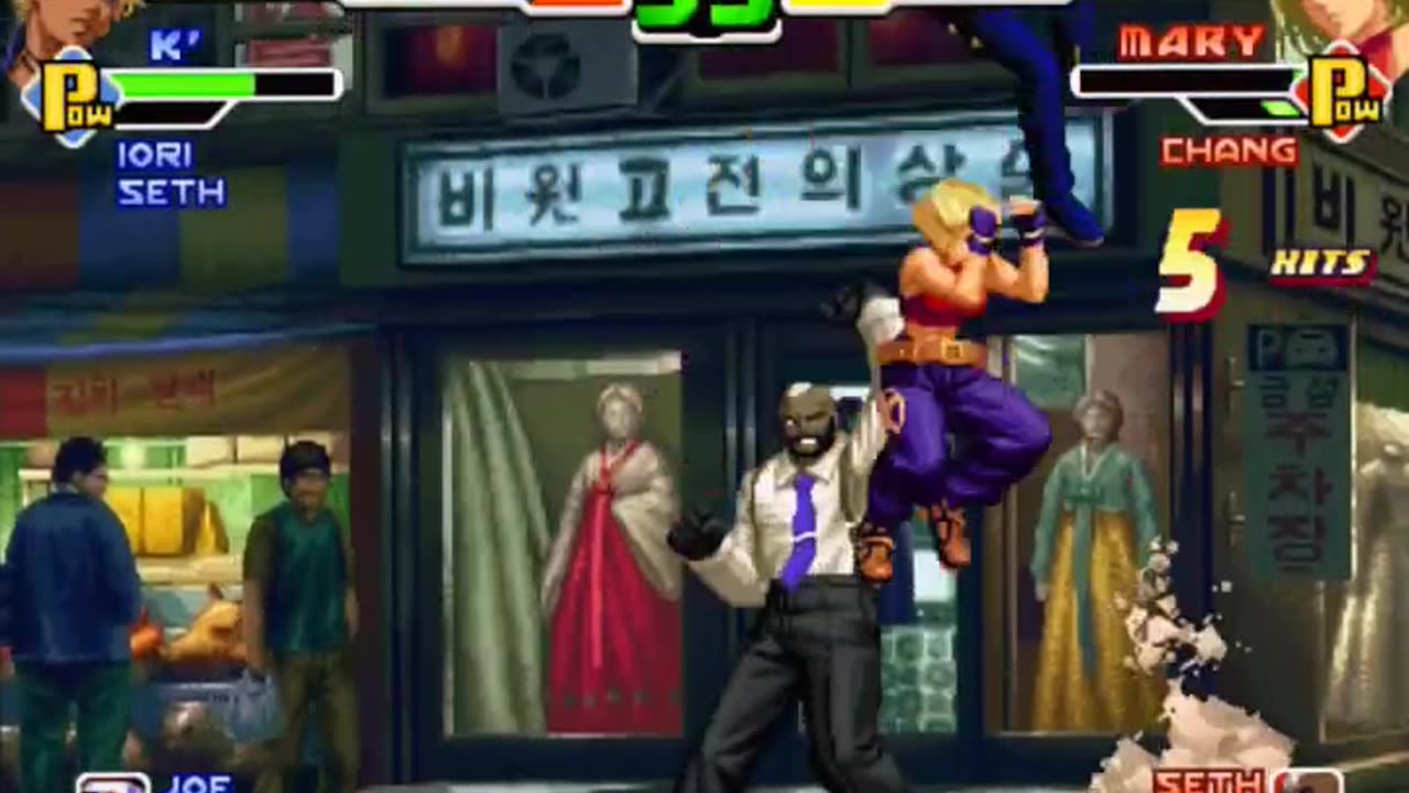 Kof 2000 K Vs Bluemarry