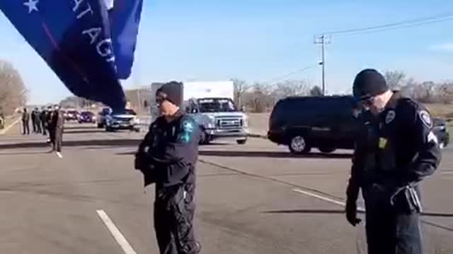 Trump Supporters Screaming F Joe Biden in Minnesota December 1st