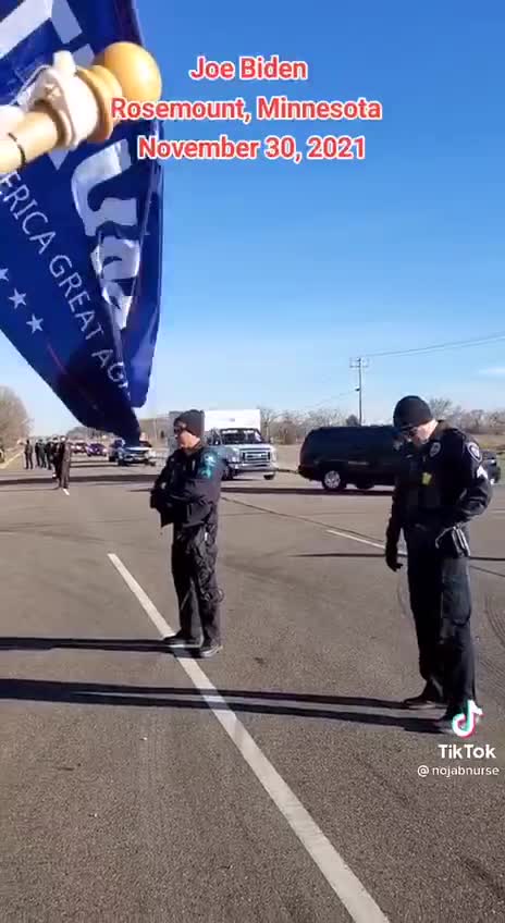 Trump Supporters Screaming F Joe Biden in Minnesota December 1st