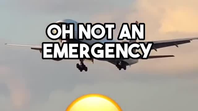 AH, YOU RE NOT AN EMERGENCY