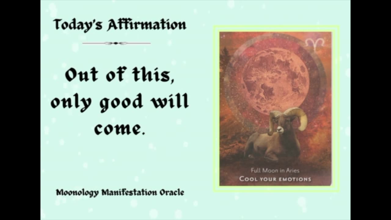 Daily Affirmations 22 March