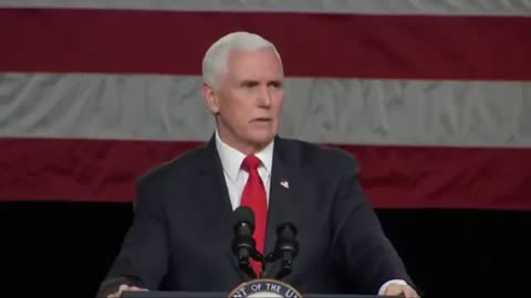 Mike Pence 01/04/2021 "We'll Hear The Evidence"