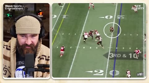 “You can’t do this, but Jameis can” - Travis and Jason break down HEATED Saints-Falcons ending