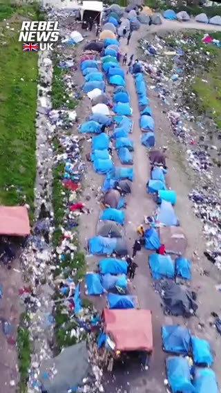 Thousands of migrants are camping out in the forests of Northern France