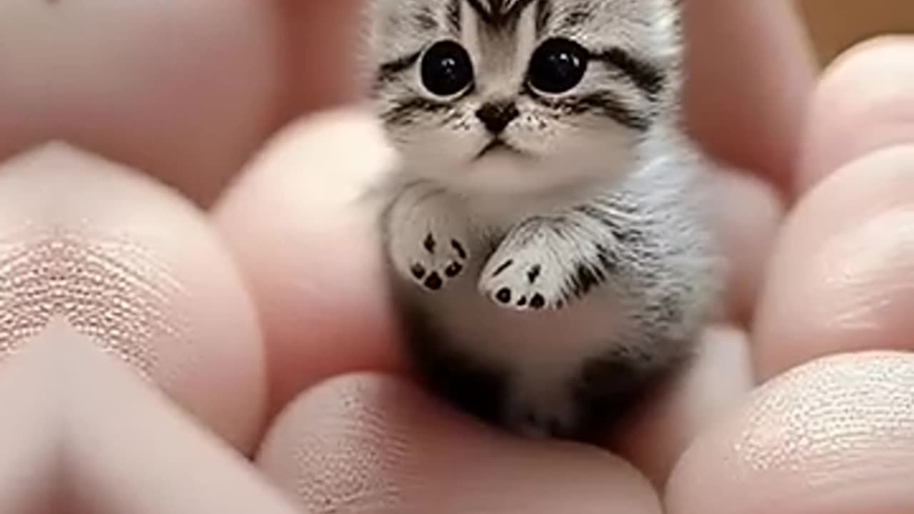 Cute cat funny video