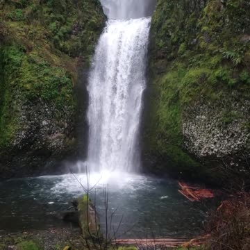 Amazon Rain Forest Water fall in Amazon Rain Forest