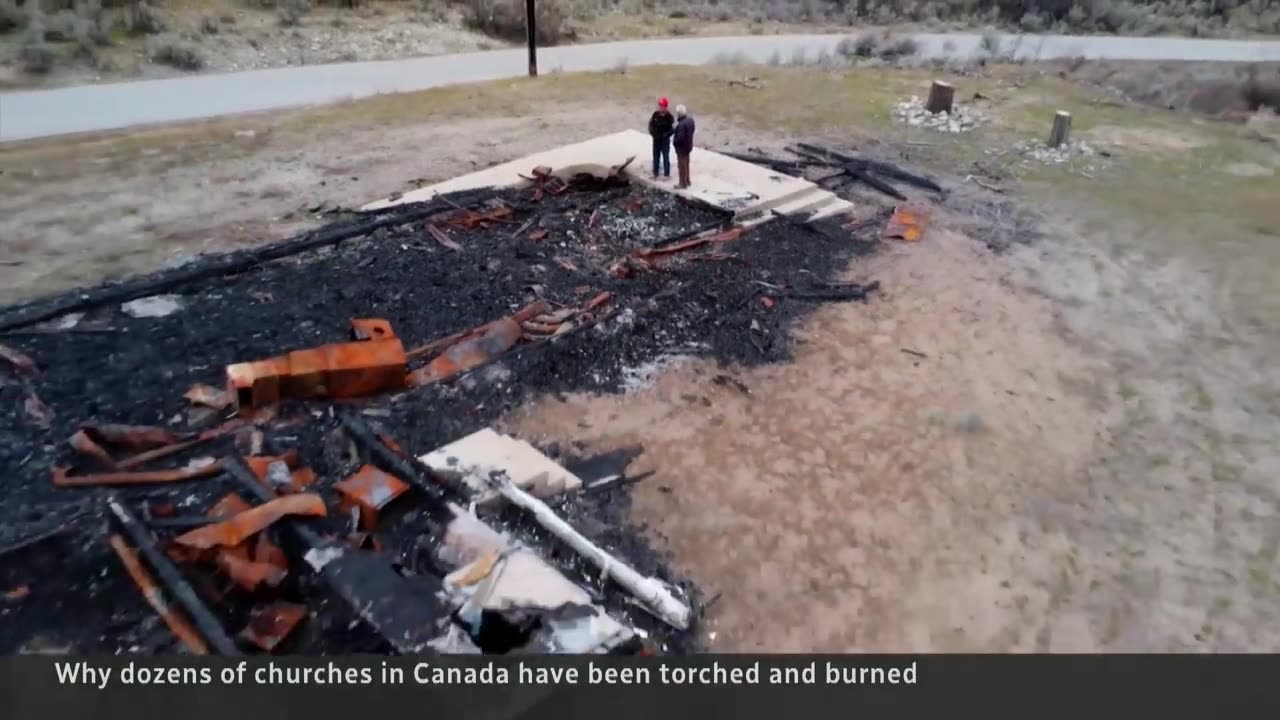 Why dozen of churches in Canada have been torched and durned