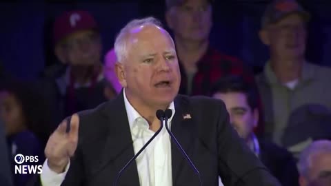 Governor Walz Gets Heckled During Rally