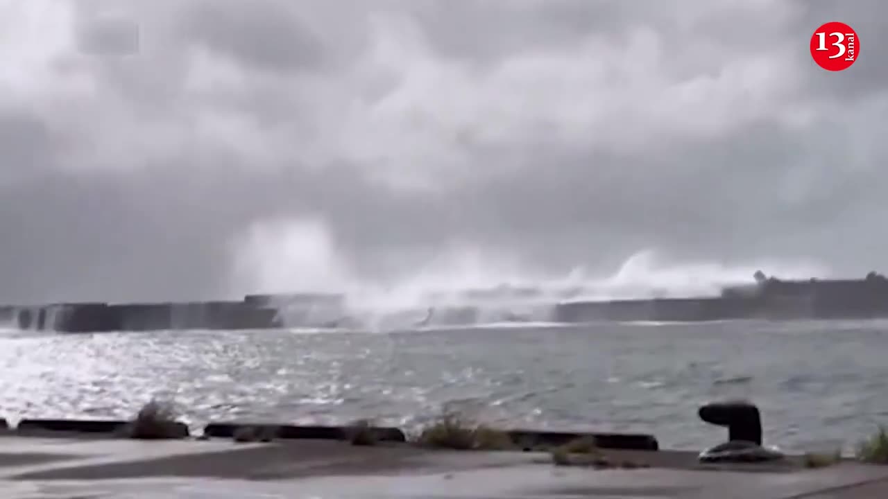 Typhoon Shanshan hits southern Japan, bringing heavy rain and strong winds, dozens injured