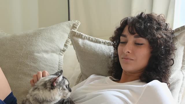 Funny cat with me