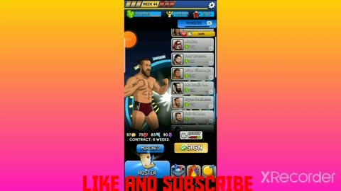 PLAYING AEW GM LIKE/FOLLOW