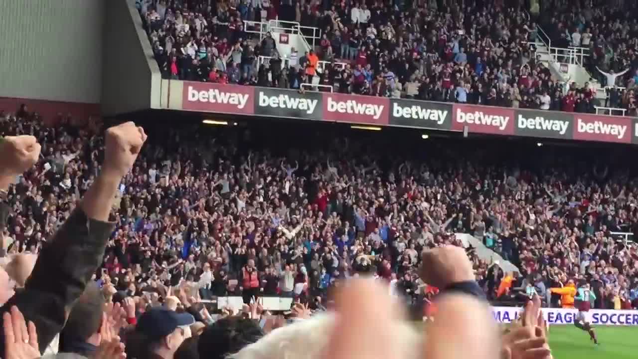 Payet Free Kick v Crystal Palace