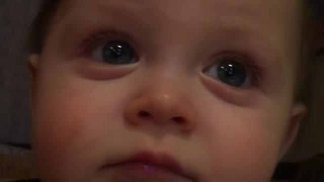 Baby emotionally moved by Bocelli song to Elmo