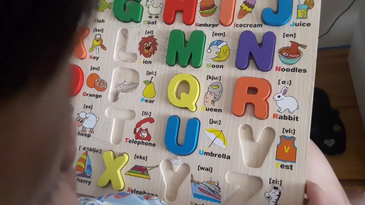 Learning Identifying Letters & Characters