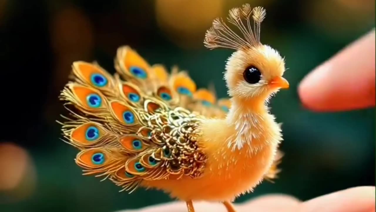 Cute Little peacock 🦚