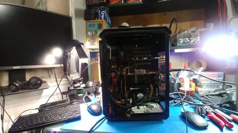 Full size mb in micro ATX . #microatx #electronics #vlog #pc #retro #windows98