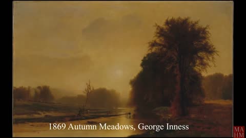 The Autumn in the 19th century American Paintings Autumn Landscape Paintings Music of Art