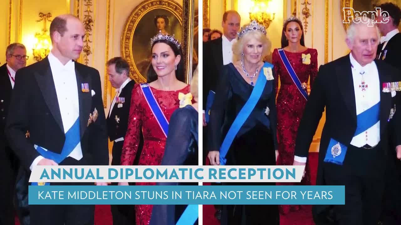 Kate Middleton Has Another Tiara Moment for Palace Reception PEOPLE