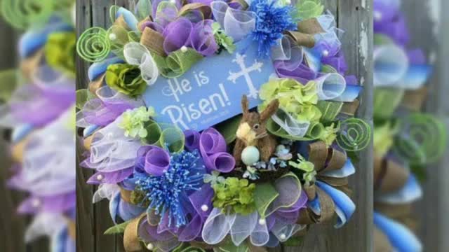 outstanding wreath for easter day Unqiue wreath designs