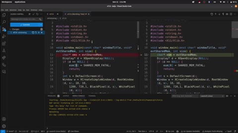 Kaiju Engine (issue #17) - Create code for showing an X11 window on Linux