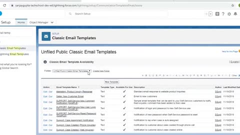 29 Email templates and email alerts in Salesforce lightning