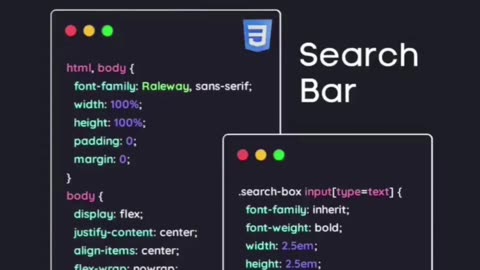 Search Bar Animation #thewebforce #freelancing #webdevelopment #frontenddevelopment