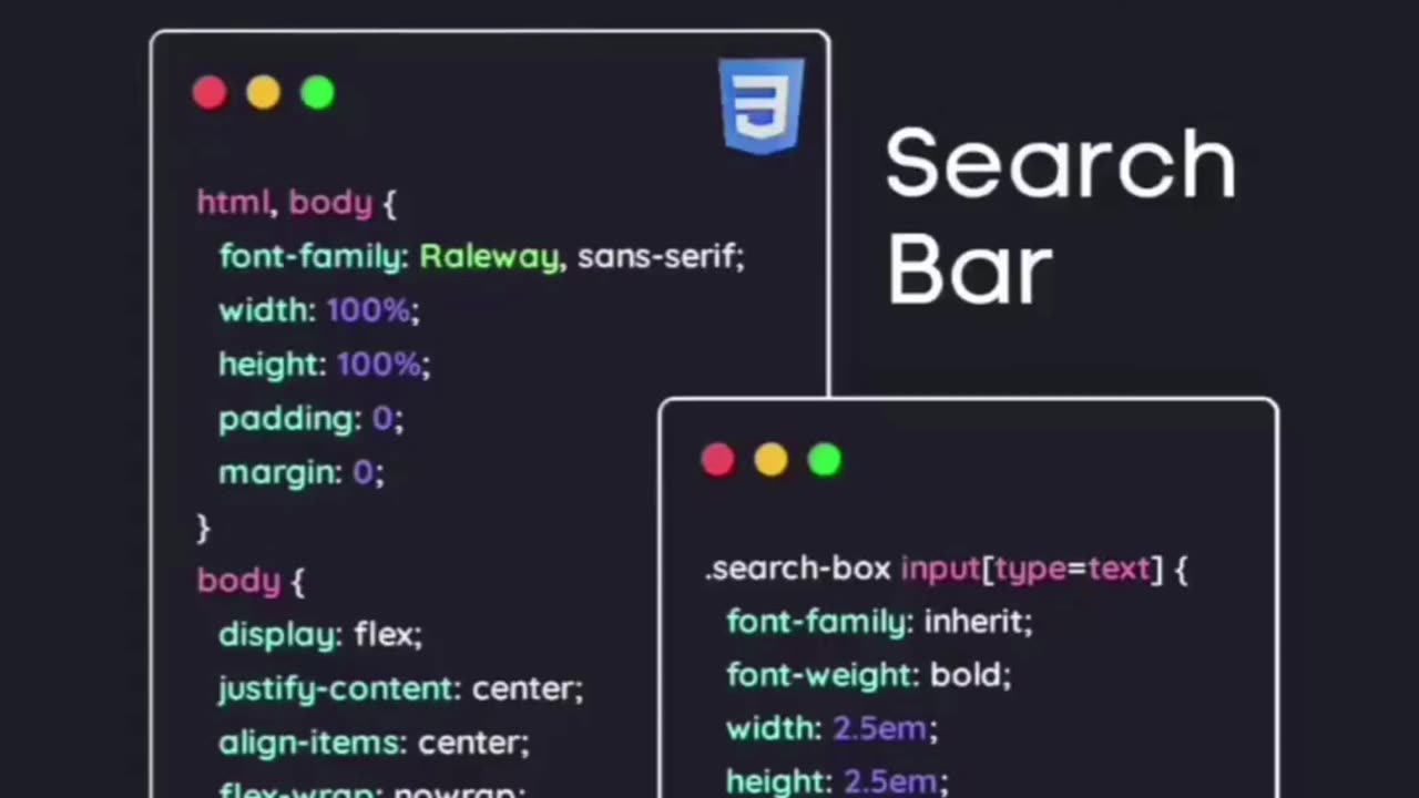 Search Bar Animation #thewebforce #freelancing #webdevelopment #frontenddevelopment