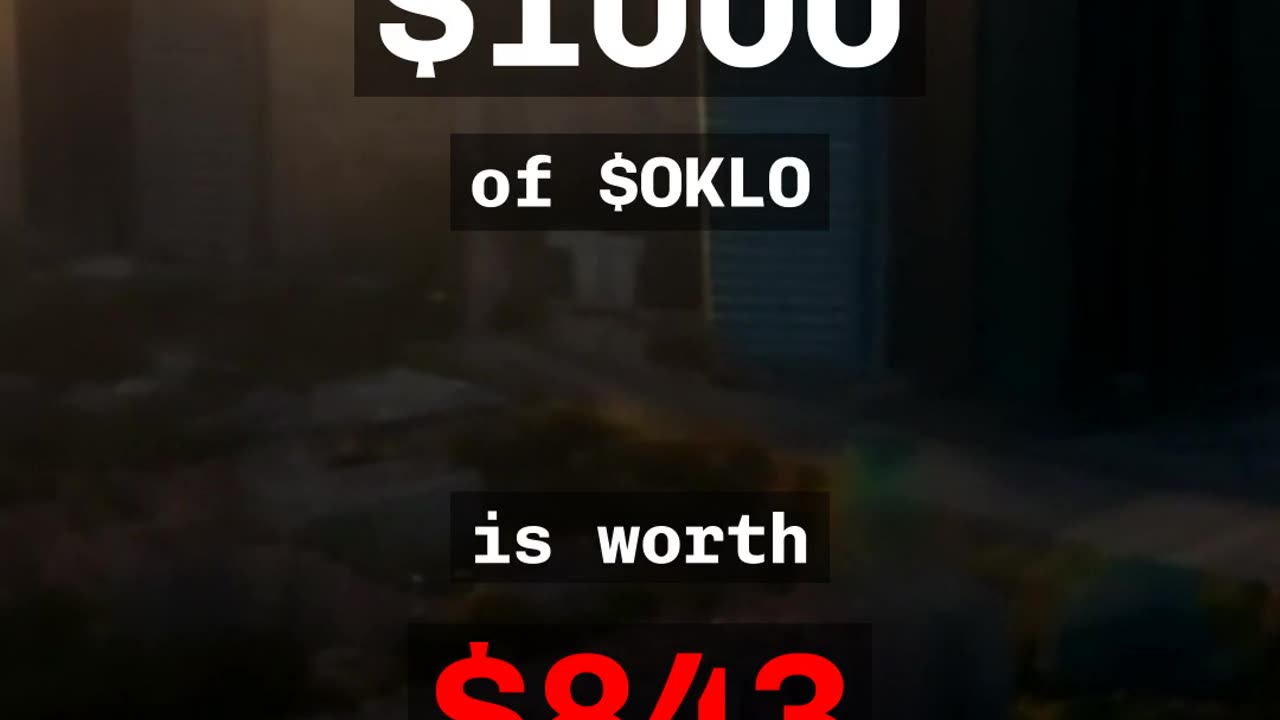 🚨 $OKLO 🚨 Why is Oklo / $OKLO trending today? 🤔 #OKLO