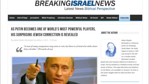 Putin is a Chabad Lubavitch puppet