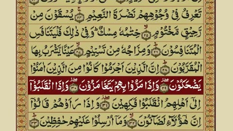 Glorious Quran - Part 30/30 with Urdu Translation - Recitation By Mishary bin Rashid Alafasy