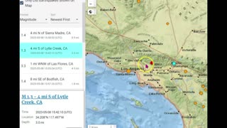 Small Earthquake Shakes Near Santa Barbara, Southern California