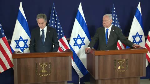 Blinken, Netanyahu speak as Israeli military strikes Port of Gaza