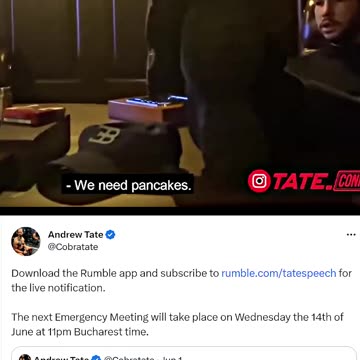 TATES' Announce First "Emergency Meeting" Since JAIL🔥