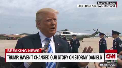 2018 President Trump on horseface