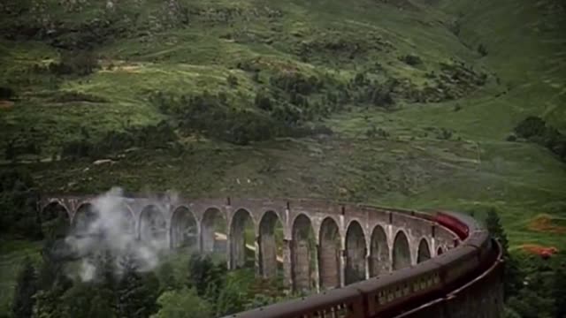 It turns out that the magic train to Hogwarts is real