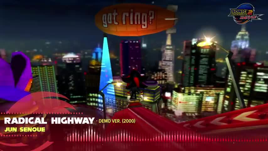 Sonic Adventure 2 - Radical Highway (Demo Ver.)