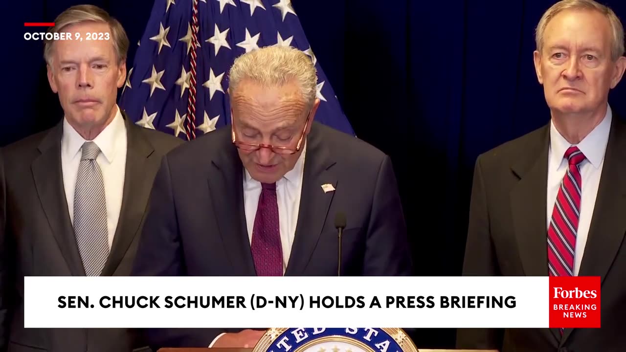JUST IN Chuck Schumer Reveals What He Said To Xi Jinping At Their Meeting In China