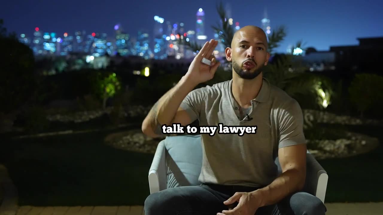 Andrew Tate talk about safety in Dubai/Tate podcast