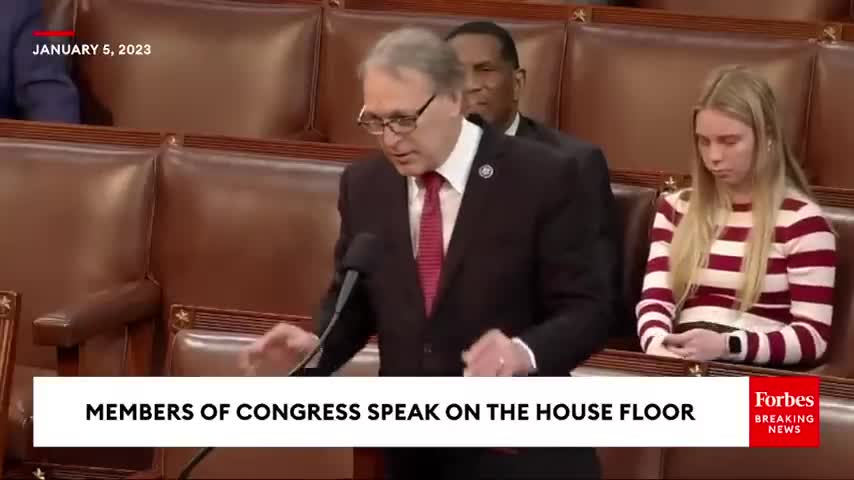 'Maintaining The Status Quo Is Not an Option': Biggs Touts Donalds Over McCarthy In Speech